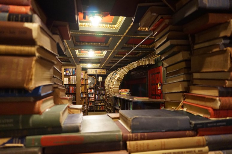 It's books all the way down.