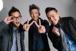 From left to right: Wesley Chan, Ted Fu, Philip Wang | Photo Courtesy of Wong Fu Productions