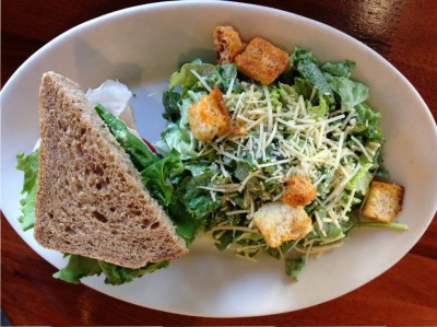 Half salad, half sandwich combo | Photo Courtesy of Ingrid H. from Yelp