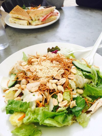 Sample salad and sandwich| Photo Courtesy of Mantian L. from Yelp