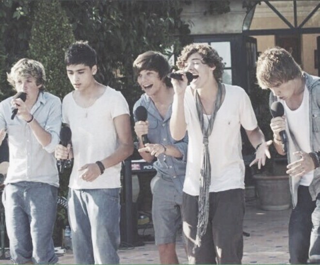 While on The X Factor, October 2010